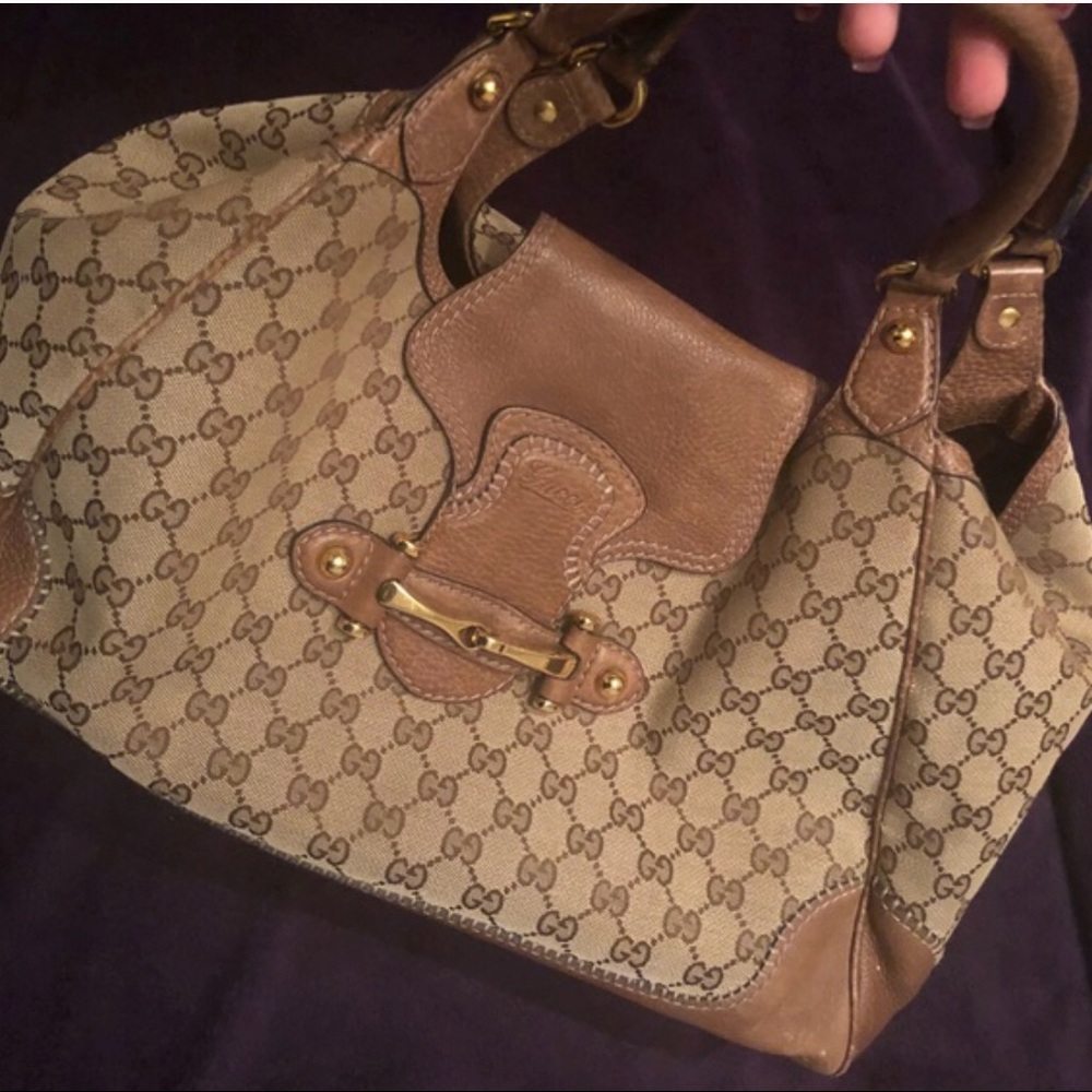 Authentic LARGE Gucci Bag Used